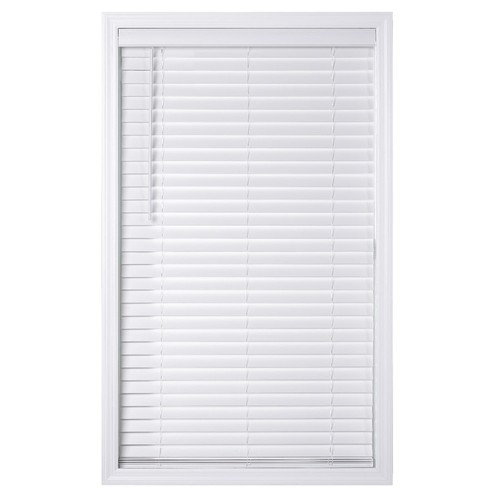 Cordless inch white - white, faux
